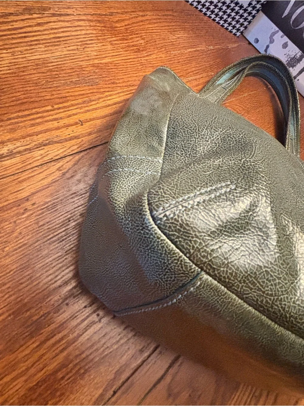 Coach Legacy Ergo Patent Leather Tote 11012 Metallic Green 65th Anniversary
